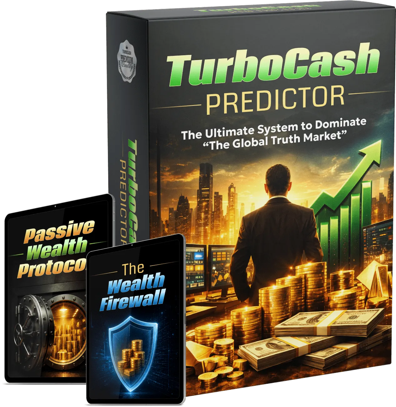TurboCash Predictor educational material package display